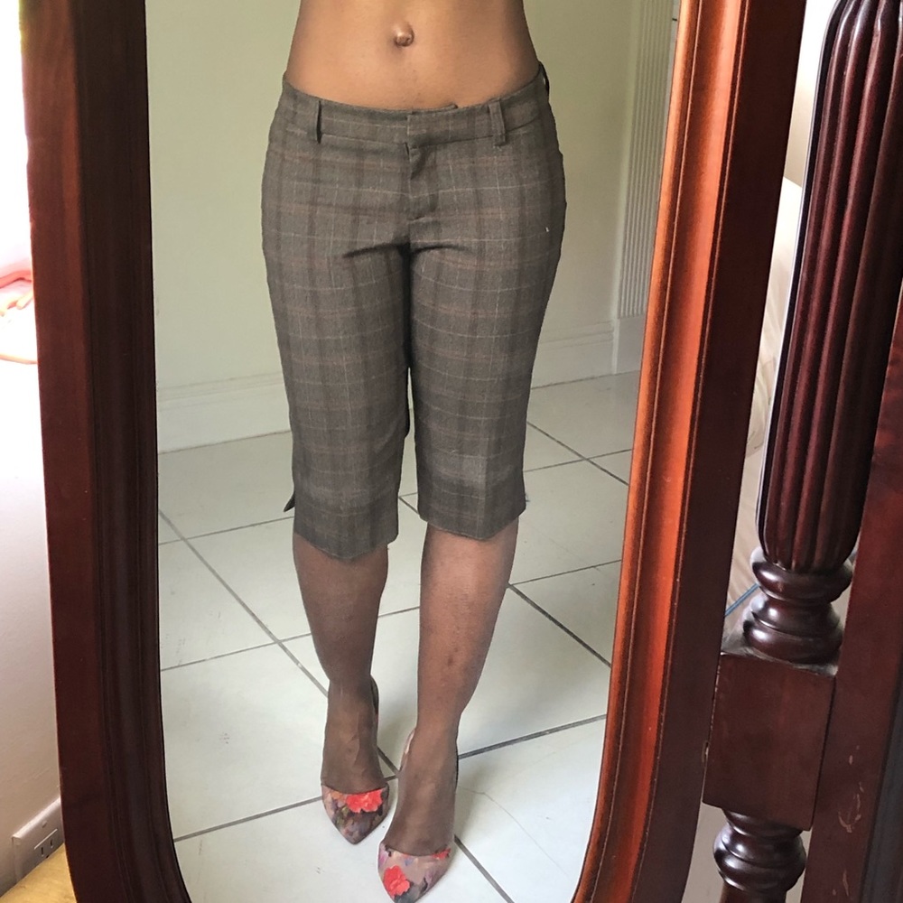 Plaid Dress Shorts